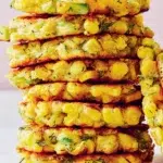 Cheesy Corn Fritters