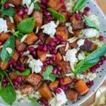 Pumpkin Pearl Cous Cous and Feta Salad