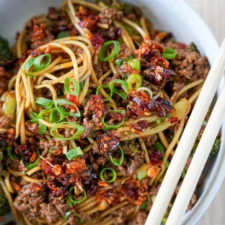 Sticky Beef Noodles-image