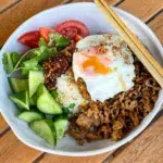 Pork with Garlic Rice Recipe