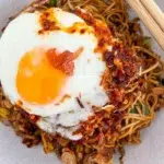 Sticky Pork Noodles Recipe