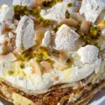 White Chocolate Crepe Cake Recipe