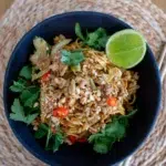 Red Curry Peanut Noodles