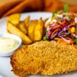 Baked Chicken Schnitzel