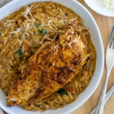 Creamy Tomato Chicken Risoni (Orzo)-image