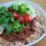 Quick Mexican Beef Rice Bowls