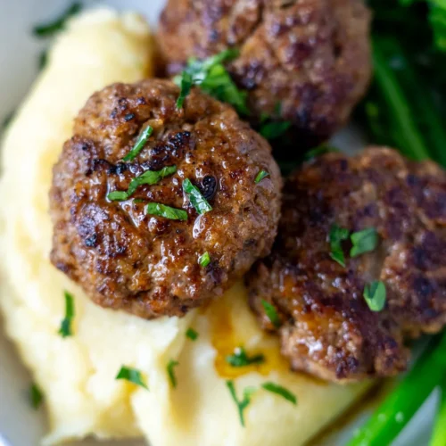 Juicy Beef Rissoles