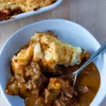 Beef Stroganoff Cottage Pie with Crispy Parmesan Topping Recipe