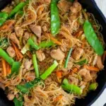 Filipino Stir-Fried Noodles with Chicken