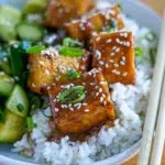 Crispy Sticky Tofu Bowls