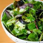 Green Leafy Salad with Balsamic Dressing