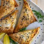 Spinach and Cheese Triangles