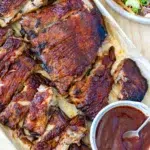 bbq pork rib recipe with coleslaw