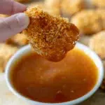Baked Chicken Nuggets with Sweet and Sour Sauce Recipe