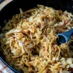 German-style Braised Cabbage in Pan