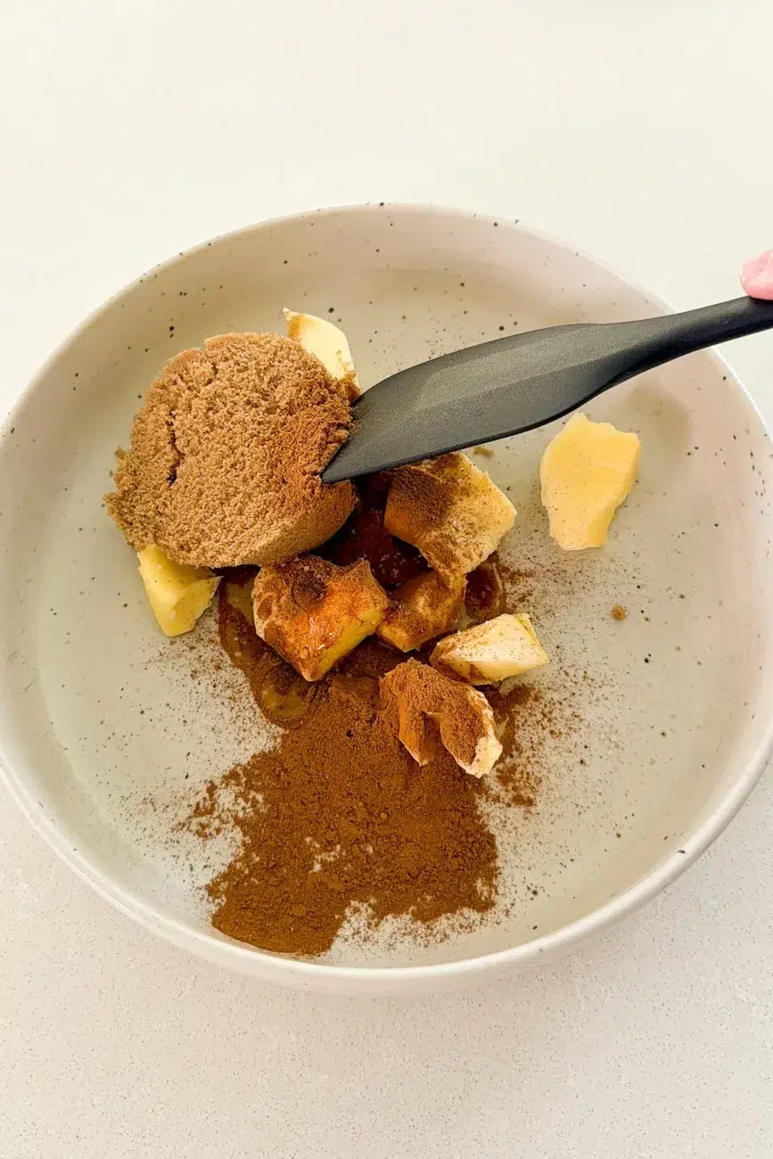 Cinnamon butter for no yeast cinnamon scrolls