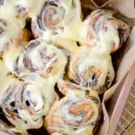Easy no yeast cinnamon scroll featured image