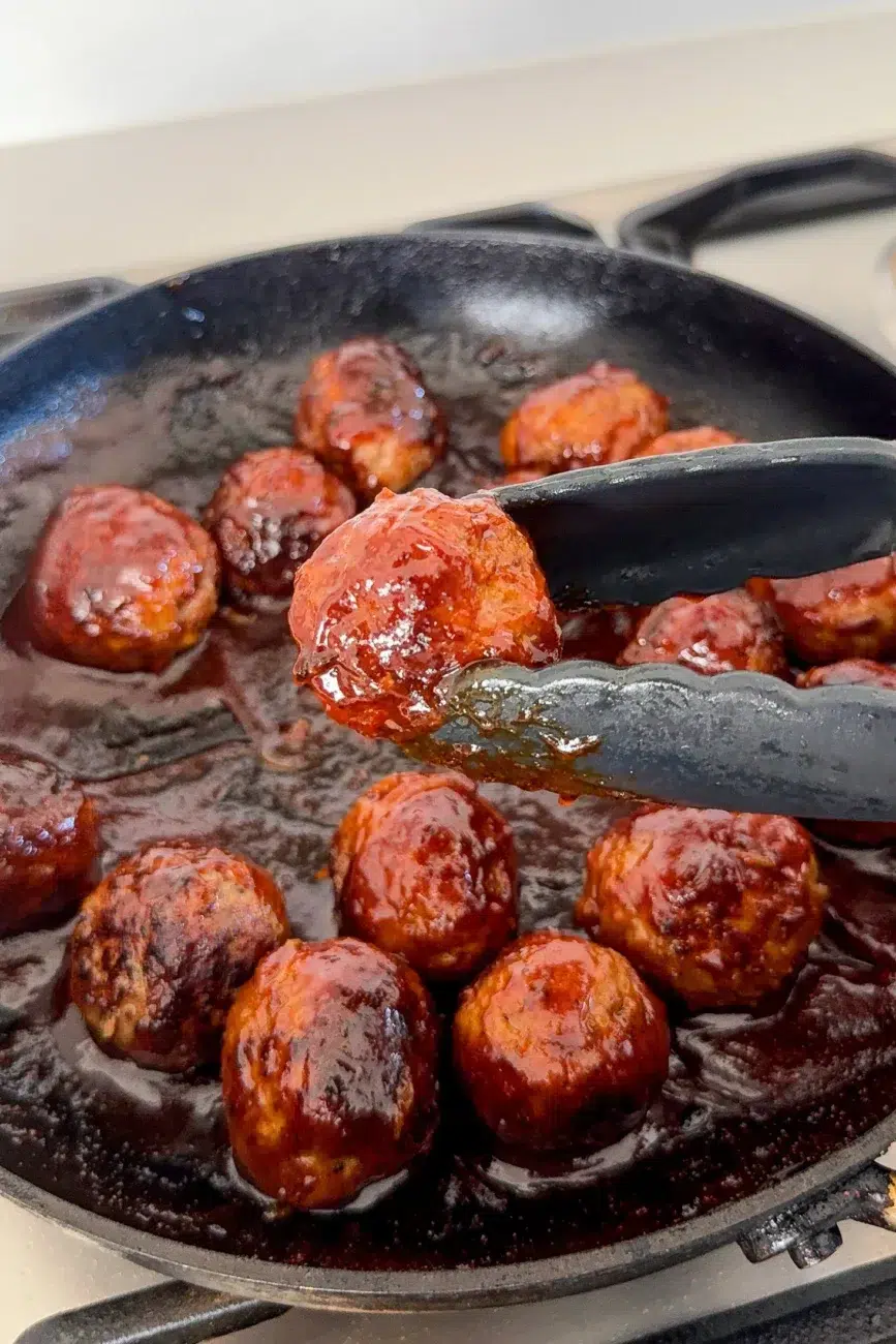 Sticky BBQ Meatballs recipe – Simple Home Edit