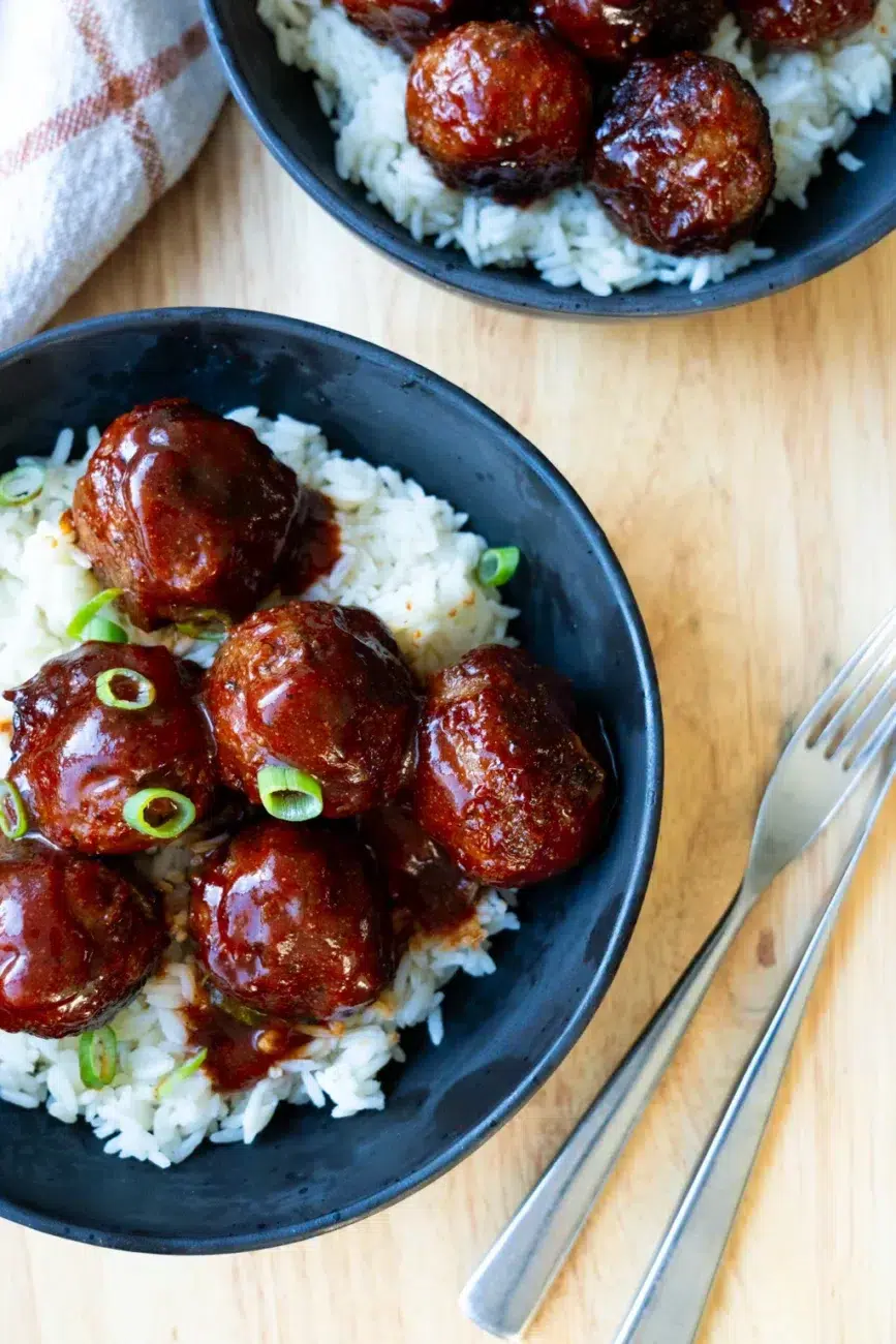 Sticky BBQ Meatballs recipe – Simple Home Edit