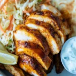 whole baked chicken breast rotisserie style recipe