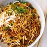 Sticky Soy Beef Mince Noodle Recipe