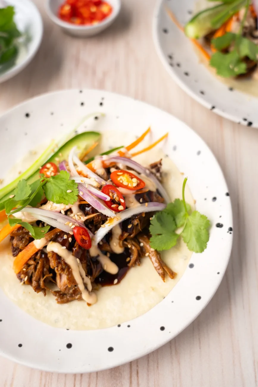Pulled Pork Taco Recipe including Toppings