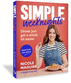 Simple Weeknights 3D Book Cover