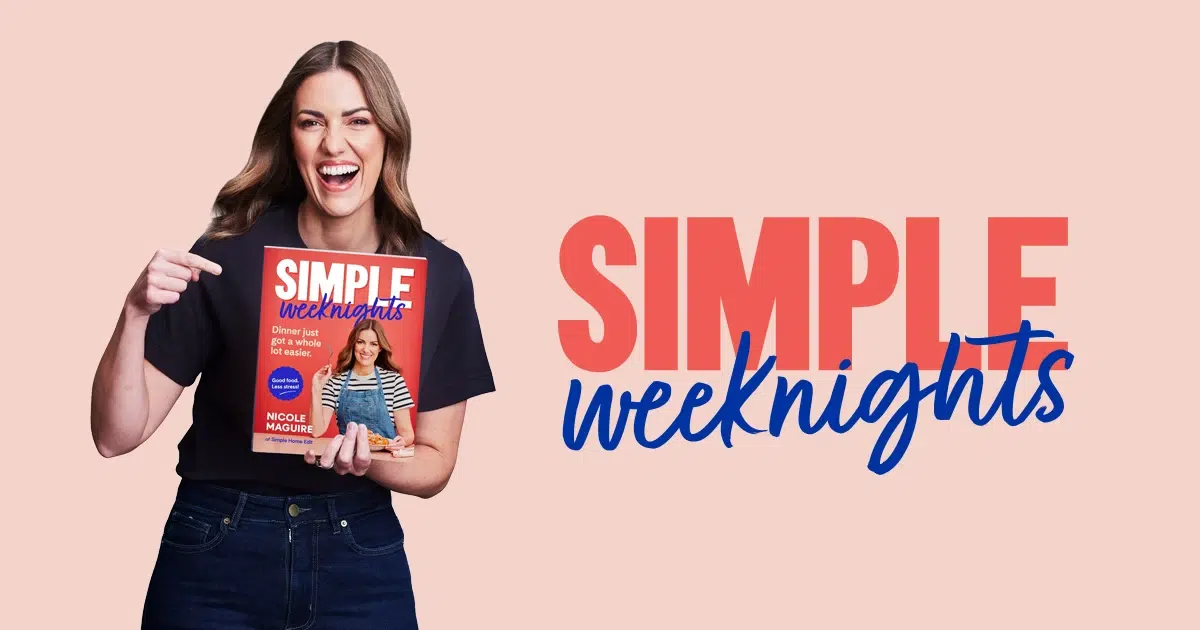 Simple Weeknights Cookbook by Nicole Maguire
