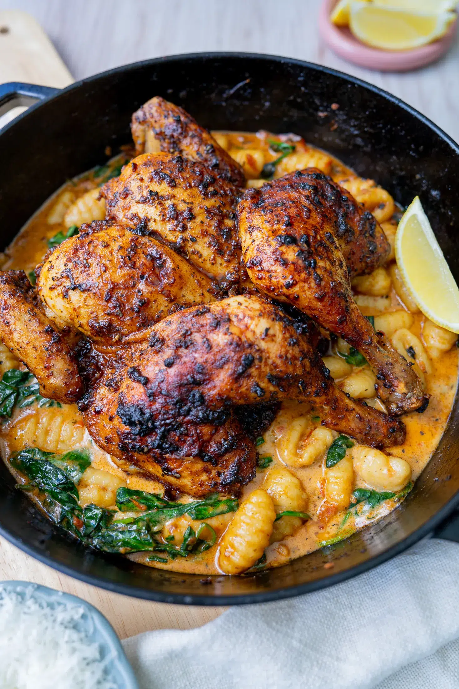Roasted chicken and gnocchi recipe